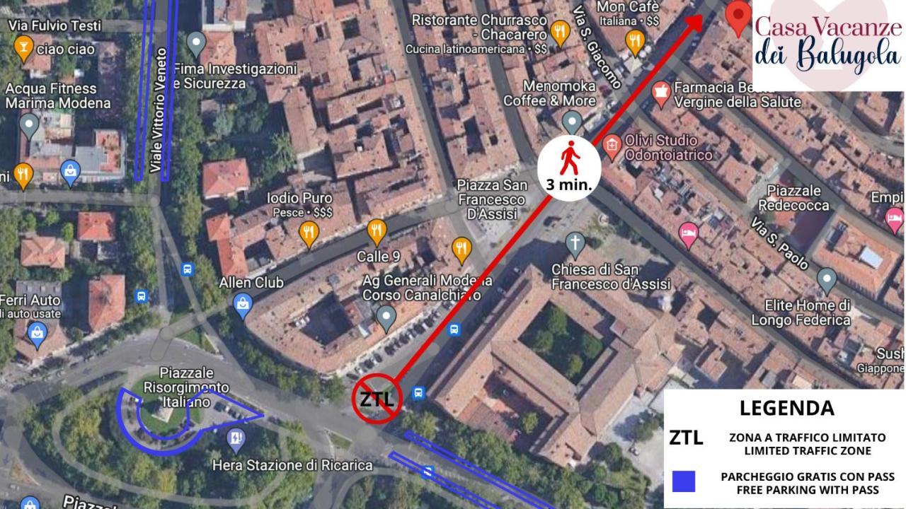 GhirlandinaFavoloso Appartamento In Pieno Centro Modena Zewnętrze zdjęcie